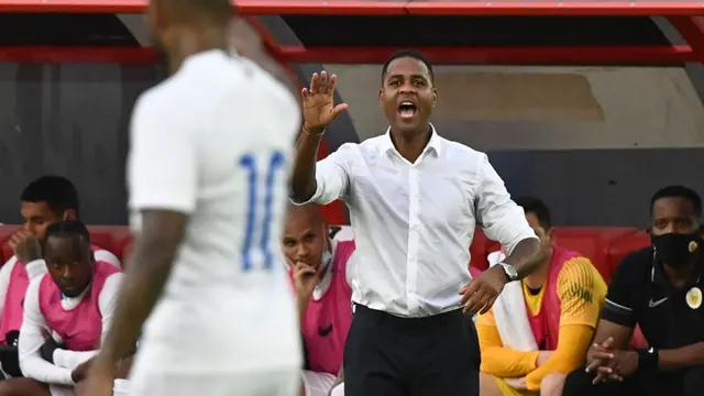 Patrick Kluivert jadi pelatih timnas Indonesia. (Luis ACOSTA/AFP)